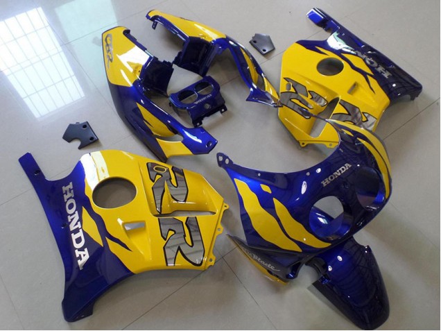 1991-1998 Blue Yellow Honda CBR250RR MC22 Motor Bike Fairings 1991-1998 Blue Yellow Honda CBR250RR MC22 Motor Bike Fairings