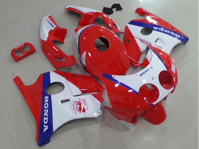 1991-1998 Blue Red White Honda CBR250RR MC22 Replacement Motorcycle Fairings 1991-1998 Blue Red White Honda CBR250RR MC22 Replacement Motorcycle Fairings