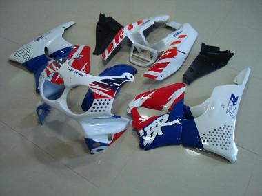 Aftermarket 1992-1993 White Blue Red Honda CBR900RR 893 Motorcycle Fairing Kit