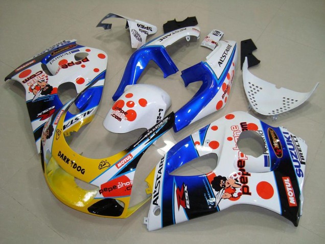 1996-2000 Pepe Phone Suzuki GSXR 600 Motorcylce Fairings 1996-2000 Pepe Phone Suzuki GSXR 600 Motorcylce Fairings