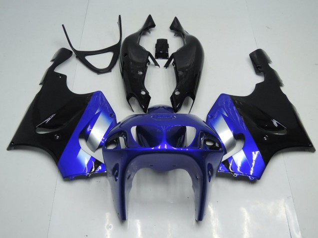 1996-2003 Blue and Black Kawasaki ZX7R Replacement Fairings 1996-2003 Blue and Black Kawasaki ZX7R Replacement Fairings