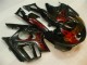 1995-1998 Black Red Flame Honda CBR600 F3 Motorcycle Fairing 1995-1998 Black Red Flame Honda CBR600 F3 Motorcycle Fairing