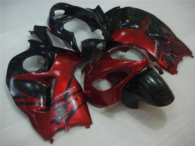 1996-2007 Red Black Suzuki GSXR 1300 Hayabusa Motorcycle Fairing Kit 1996-2007 Red Black Suzuki GSXR 1300 Hayabusa Motorcycle Fairing Kit