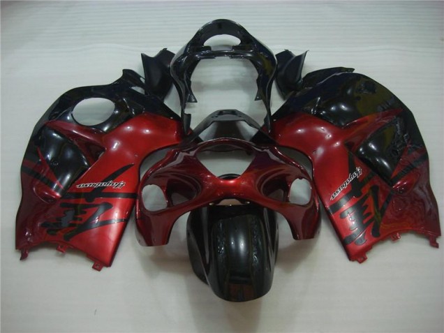 1996-2007 Red Black Suzuki GSXR 1300 Hayabusa Motorcycle Fairing Kit 1996-2007 Red Black Suzuki GSXR 1300 Hayabusa Motorcycle Fairing Kit