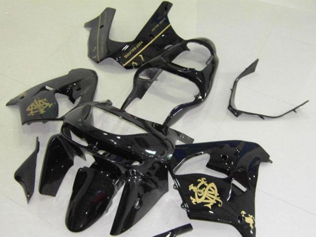 1998-1999 Black Jw Kawasaki ZX9R Bike Fairings 1998-1999 Black Jw Kawasaki ZX9R Bike Fairings