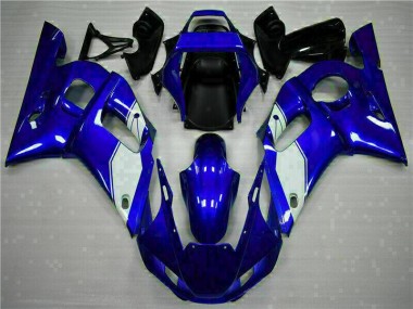 1998-2002 Blue Yamaha YZF R6 Replacement Motorcycle Fairings