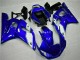 1998-2002 Blue Yamaha YZF R6 Replacement Motorcycle Fairings 1998-2002 Blue Yamaha YZF R6 Replacement Motorcycle Fairings