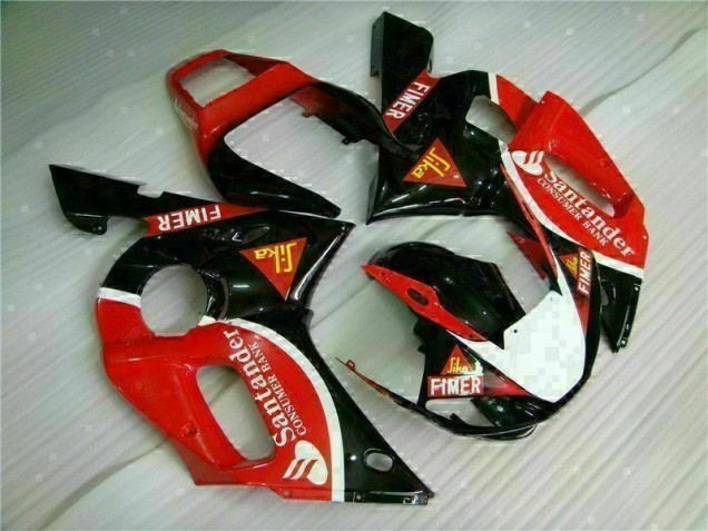 1998-2002 Red Black Yamaha YZF R6 Motorcyle Fairings 1998-2002 Red Black Yamaha YZF R6 Motorcyle Fairings