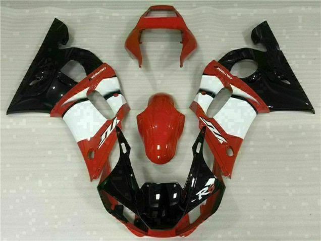 1998-2002 Red White Yamaha YZF R6 Motor Fairings 1998-2002 Red White Yamaha YZF R6 Motor Fairings