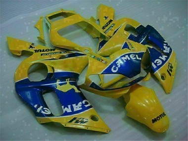 1998-2002 Yellow Yamaha YZF R6 Bike Fairing