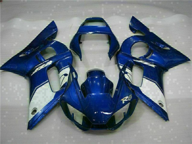 1998-2002 Blue Yamaha YZF R6 Motor Bike Fairings 1998-2002 Blue Yamaha YZF R6 Motor Bike Fairings