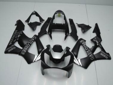 2000-2001 Matte Black Silver Honda CBR900RR 929 Motorcycle Fairing Kit