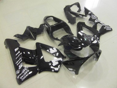 2000-2001 Glossy Black with Start Honda CBR900RR 929 Bike Fairings
