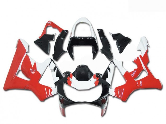2000-2001 Black White Red Honda CBR900RR 929RR Bike Fairings 2000-2001 Black White Red Honda CBR900RR 929RR Bike Fairings