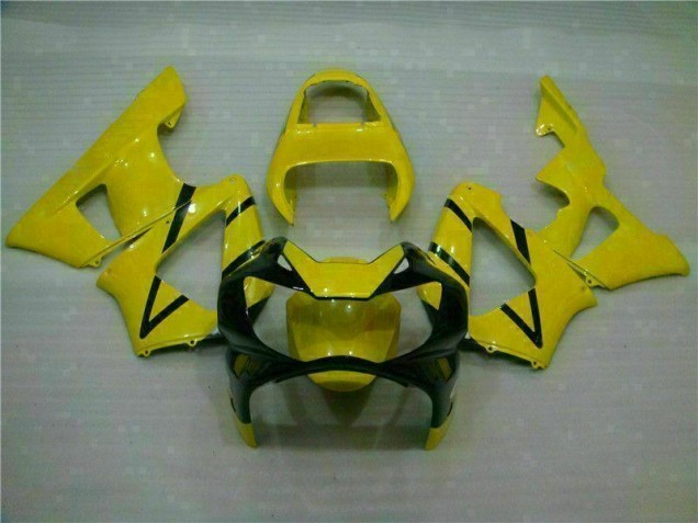 2000-2001 Yellow Honda CBR900RR 929RR Motor Bike Fairings 2000-2001 Yellow Honda CBR900RR 929RR Motor Bike Fairings