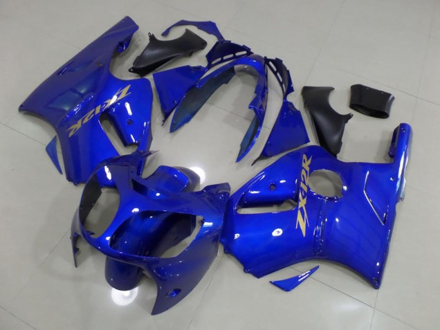 2000-2001 Blue with Gold Sticker Kawasaki ZX12R Replacement Motorcycle Fairings 2000-2001 Blue with Gold Sticker Kawasaki ZX12R Replacement Motorcycle Fairings