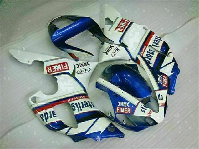 2000-2001 Blue White Yamaha YZF R1 Replacement Fairings 2000-2001 Blue White Yamaha YZF R1 Replacement Fairings