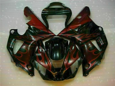 2000-2001 Orange Yamaha YZF R1 Bike Fairings