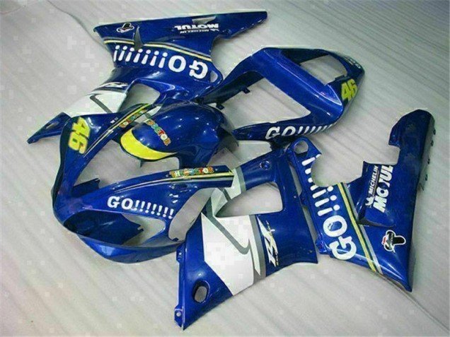 2000-2001 Blue Yamaha YZF R1 Motor Bike Fairings 2000-2001 Blue Yamaha YZF R1 Motor Bike Fairings