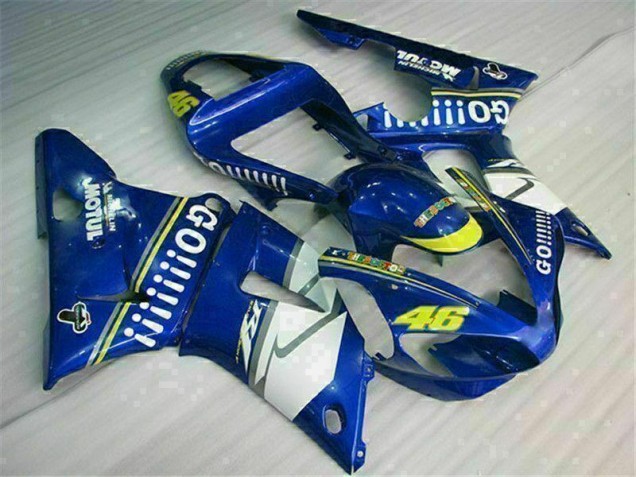 2000-2001 Blue Yamaha YZF R1 Motor Bike Fairings 2000-2001 Blue Yamaha YZF R1 Motor Bike Fairings