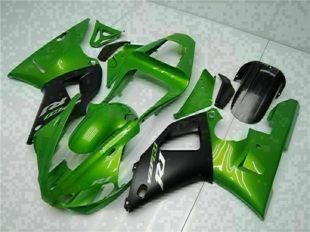 2000-2001 Green Yamaha YZF R1 Motorcyle Fairings 2000-2001 Green Yamaha YZF R1 Motorcyle Fairings