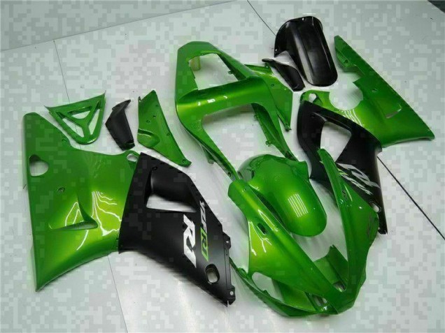 2000-2001 Green Yamaha YZF R1 Motorcyle Fairings 2000-2001 Green Yamaha YZF R1 Motorcyle Fairings