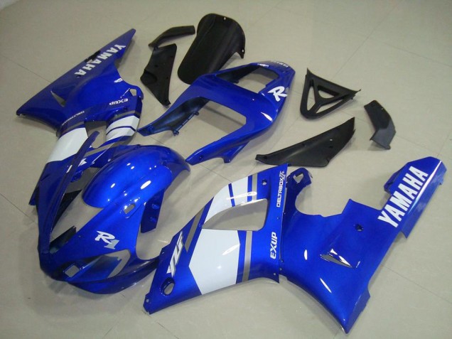 2000-2001 Blue White Yamaha YZF R1 Motorcycle Fairings & Bodywork 2000-2001 Blue White Yamaha YZF R1 Motorcycle Fairings & Bodywork
