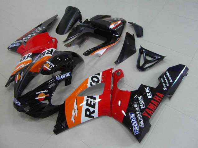 2000-2001 Repsol Yamaha YZF R1 Motorcyle Fairings 2000-2001 Repsol Yamaha YZF R1 Motorcyle Fairings