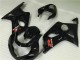 2000-2002 Black Suzuki GSXR 1000 Motorcylce Fairings 2000-2002 Black Suzuki GSXR 1000 Motorcylce Fairings