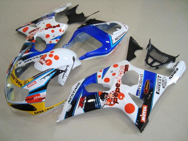 2000-2002 Pepe Phone Suzuki GSXR 1000 Motorcylce Fairings 2000-2002 Pepe Phone Suzuki GSXR 1000 Motorcylce Fairings