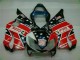 2001-2003 Red White Blue Castrol Cycle World Honda CBR600 F4i Motorcycle Fairings Kits 2001-2003 Red White Blue Castrol Cycle World Honda CBR600 F4i Motorcycle Fairings Kits