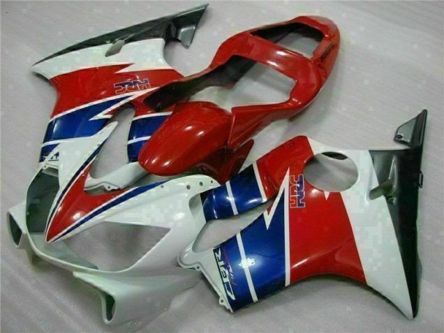 2001-2003 Red White Blue Honda CBR600 F4i Replacement Motorcycle Fairings 2001-2003 Red White Blue Honda CBR600 F4i Replacement Motorcycle Fairings