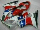 2001-2003 Red White Blue Honda CBR600 F4i Replacement Motorcycle Fairings 2001-2003 Red White Blue Honda CBR600 F4i Replacement Motorcycle Fairings