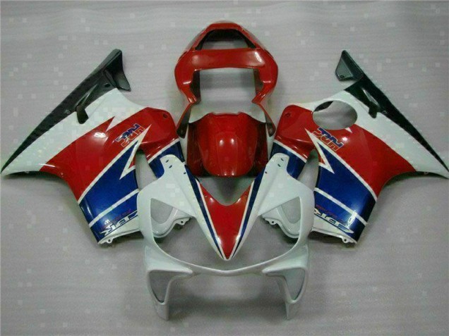 2001-2003 Red White Blue Honda CBR600 F4i Replacement Motorcycle Fairings 2001-2003 Red White Blue Honda CBR600 F4i Replacement Motorcycle Fairings