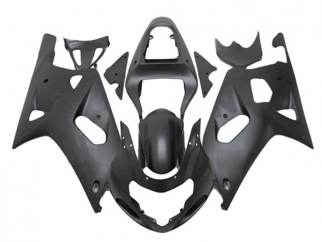 2001-2003 Matte Black Suzuki GSXR 600/750 Motorcycle Fairings Kit 2001-2003 Matte Black Suzuki GSXR 600/750 Motorcycle Fairings Kit