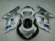 2001-2003 Silver Black Suzuki GSXR 600/750 Motorbike Fairing Kits 2001-2003 Silver Black Suzuki GSXR 600/750 Motorbike Fairing Kits