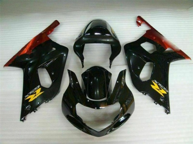 2001-2003 Black Suzuki GSXR 600/750 Moto Fairings 2001-2003 Black Suzuki GSXR 600/750 Moto Fairings