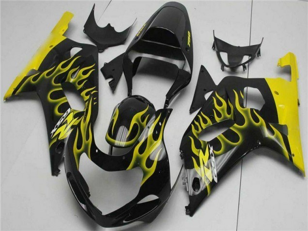 2001-2003 Black Suzuki GSXR 600/750 Motorbike Fairing 2001-2003 Black Suzuki GSXR 600/750 Motorbike Fairing