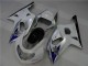 2001-2003 White Silver Suzuki GSXR 600/750 Bike Fairings 2001-2003 White Silver Suzuki GSXR 600/750 Bike Fairings