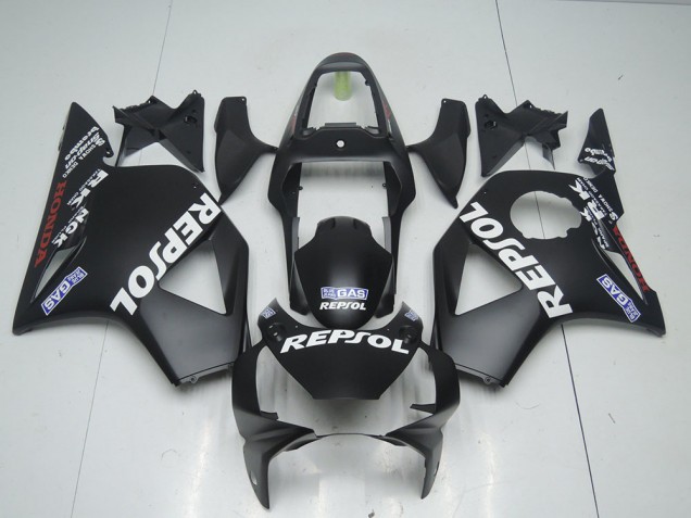 2002-2003 Matte Black Repsol Honda CBR900RR 954 Motorcycle Bodywork 2002-2003 Matte Black Repsol Honda CBR900RR 954 Motorcycle Bodywork