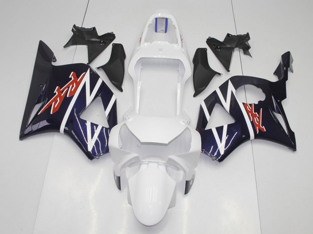 2002-2003 Dark Blue White Honda CBR900RR 954 Motorcycle Replacement Fairings 2002-2003 Dark Blue White Honda CBR900RR 954 Motorcycle Replacement Fairings