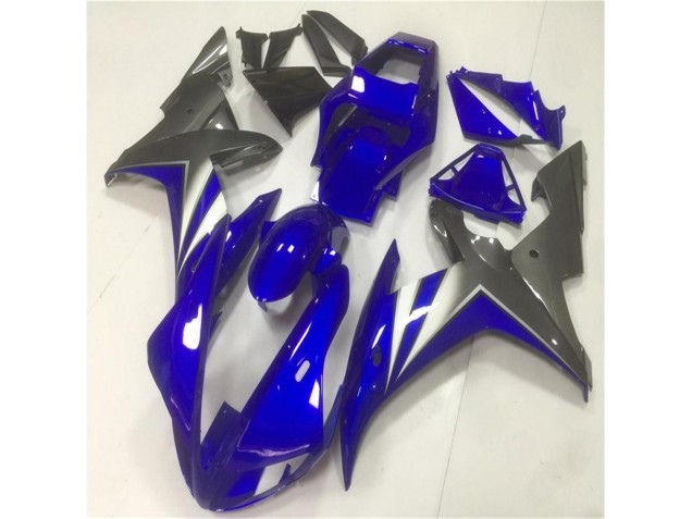 2002-2003 Blue Grey Yamaha YZF R1 Motorcycle Fairings 2002-2003 Blue Grey Yamaha YZF R1 Motorcycle Fairings