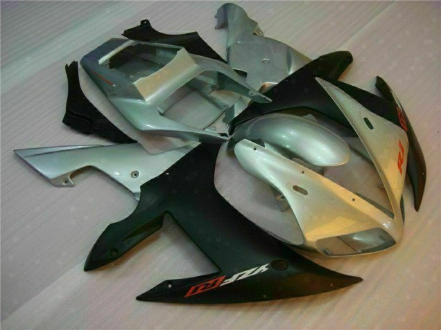 2002-2003 Silver Yamaha YZF R1 Replacement Motorcycle Fairings 2002-2003 Silver Yamaha YZF R1 Replacement Motorcycle Fairings