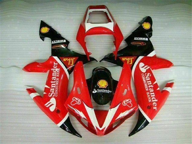 2002-2003 Red Yamaha YZF R1 Bike Fairings & Bodywork 2002-2003 Red Yamaha YZF R1 Bike Fairings & Bodywork