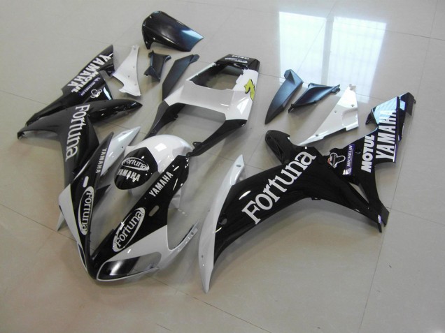 2002-2003 Black Silver Yamaha YZF R1 Motor Fairings