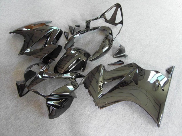 2002-2013 Black Honda VFR800 Motorbike Fairings 2002-2013 Black Honda VFR800 Motorbike Fairings