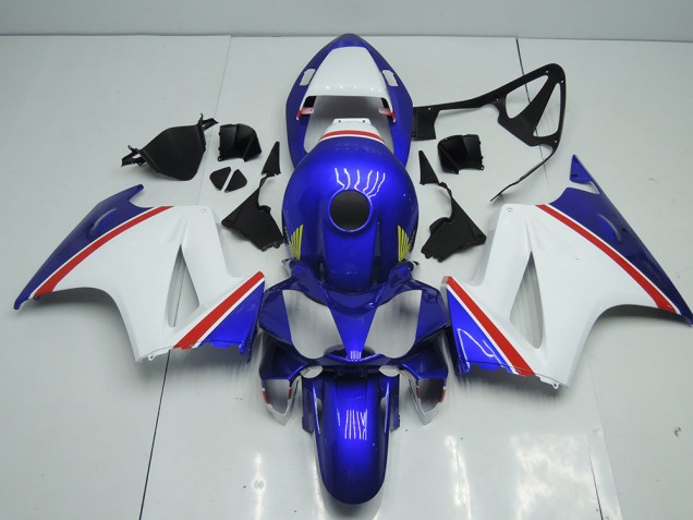 2002-2013 Blue and White Honda VFR800 Motor Bike Fairings 2002-2013 Blue and White Honda VFR800 Motor Bike Fairings