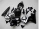 2003-2004 Black Silver Honda CBR600RR Bike Fairing 2003-2004 Black Silver Honda CBR600RR Bike Fairing