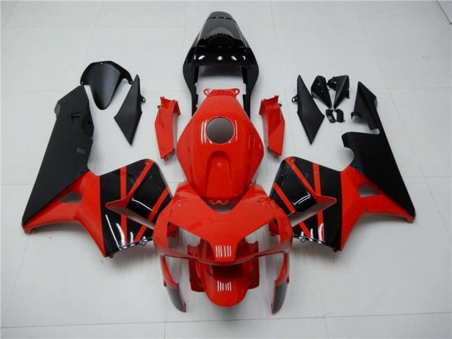 2003-2004 Red Black Honda CBR600RR Motor Bike Fairings 2003-2004 Red Black Honda CBR600RR Motor Bike Fairings