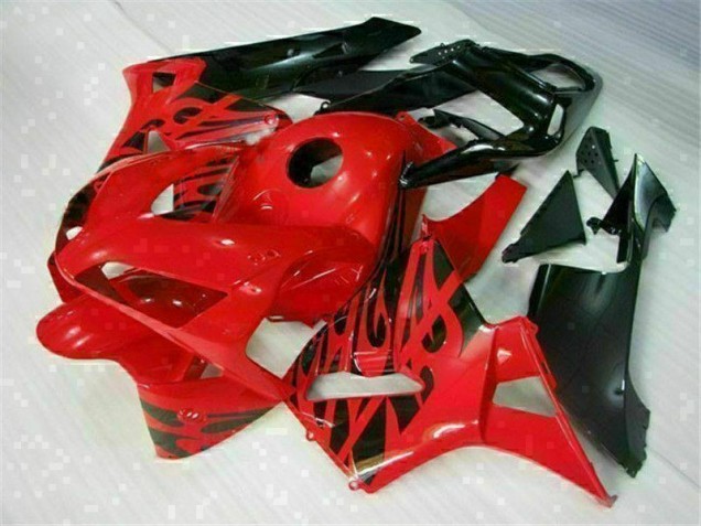 2003-2004 Red Black Honda CBR600RR Motorbike Fairing Kits & Bodywork 2003-2004 Red Black Honda CBR600RR Motorbike Fairing Kits & Bodywork